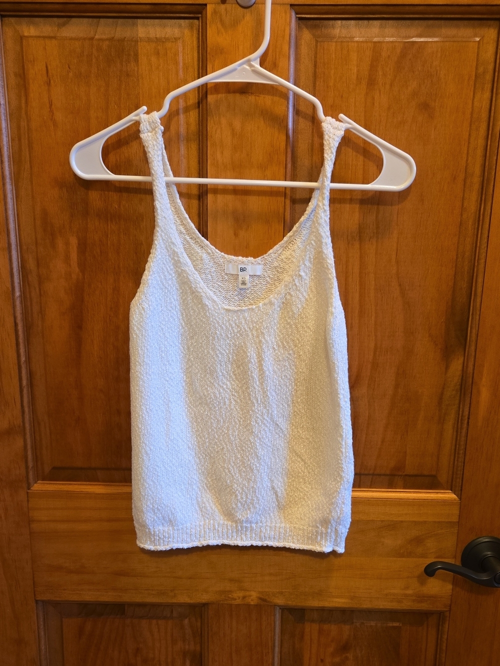 White Knit Tank Top - Banana Republic